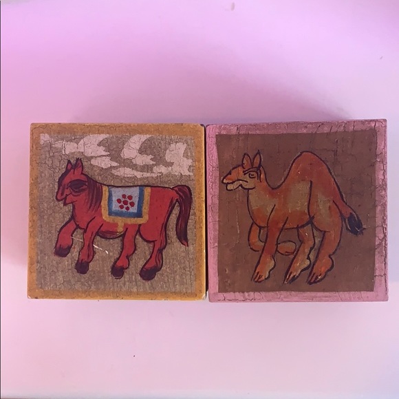 ๐Hand Painted Animal Boxes